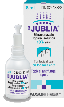 Jublia bottle and box