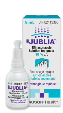 Jublia bottle and box